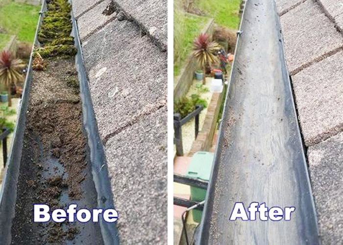 gutter cleaning pm roofing